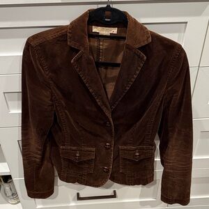Michael Kors Brown Corduroy Women's Blazer